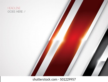 Vector of stylized metallic background