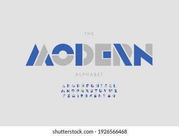 Elegant Alphabet Letters Font Number Classic Stock Illustration 1836316552