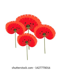 vector stylized modern card design elements floral composition