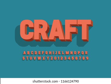 Vector of stylized modern font and alphabet Vector of stylized modern font and alphabet