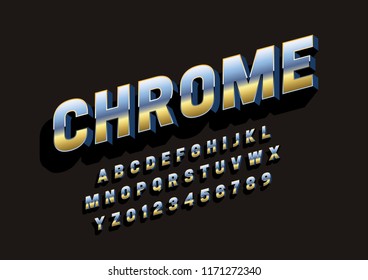Vector de letra y alfabeto modernos estilizados