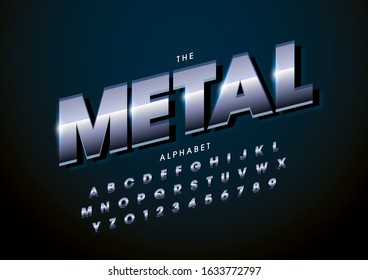 Vector de letra y alfabeto modernos estilizados