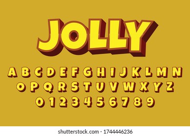 Vector de letra y alfabeto modernos estilizados