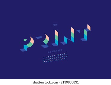 Vector de letras estilizadas