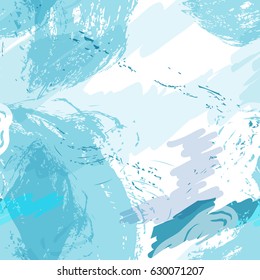 Vector stylized seamless pattern background hand-drawn illustration. Simple shape, bright pattern.