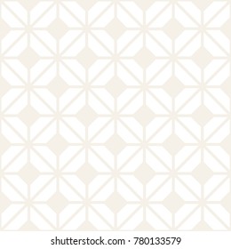 Vector subtle seamless lattice pattern. Modern stylish texture with monochrome trellis. Repeating geometric grid. Simple graphic design background. 