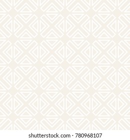 Vector subtle seamless pattern. Modern stylish texture. Repeating geometric background. Striped lattice grid. Linear graphic design.