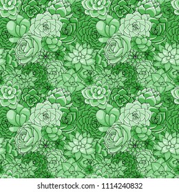 Antique Floral Background Image Tileable Vector Stock Vector (Royalty ...