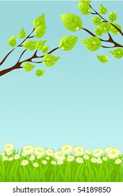 vector sumer background.