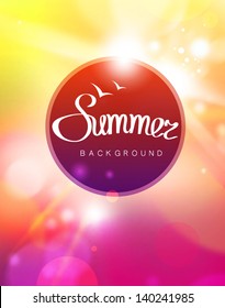 Vector summer background