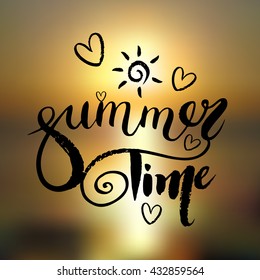 Vector summer background