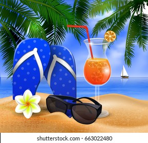 Vector summer background