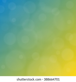 Vector. Summer background, blurry reflections. Eps 10.