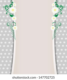 Vector summer background with a pattern, EPS 10