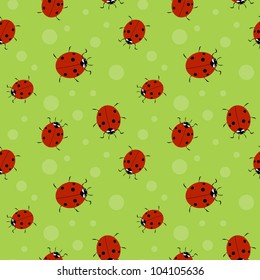 Vector  summer background, seamless pattern