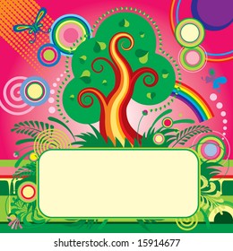 Vector summer banner