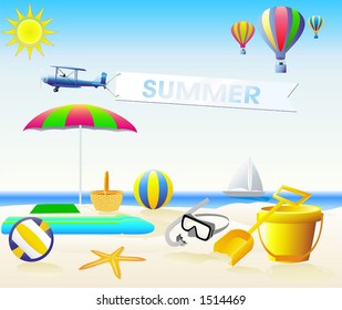 VECTOR SUMMER Design elements