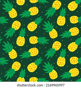 vector summer fruit pattern in bold and colorful style, summer fruits pattern for surface design