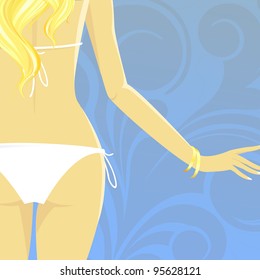 Vector Summer Girl