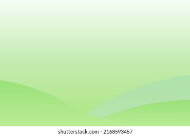 Vector summer green background. Green abstract fresh gradient wave wallpaper 