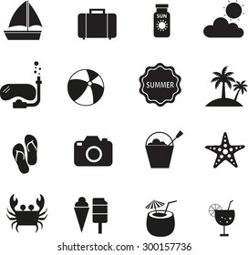 Vector summer icon