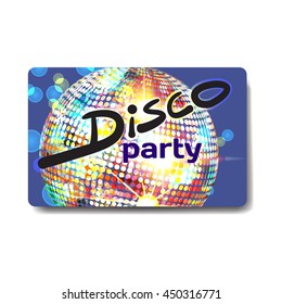 Vector summer party flyer disco style. Night beach, dj with sound system, template posters, invitation.