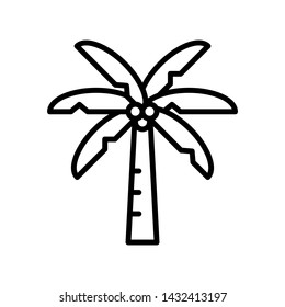  vector, Summer party related line style icon