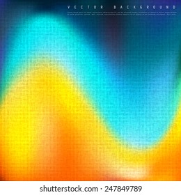 Vector summer pattern of geometric shapes. Geometric hipster background