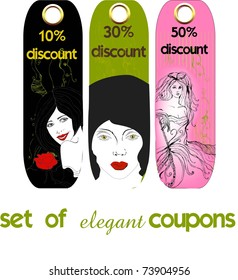 vector summer price tags