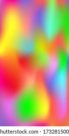 Verano vectorial para redes sociales, tarjetas de felicitación, impresiones, ayuda, fondos. afiche holográfico de neón.