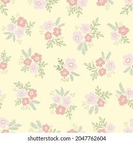 Vector summer and spring botanical design with leaves, peonies, roses, fuchsia, succulents and daisies. Designed by Daania at deeyana83*yahoo.com