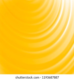 Vector Summer Sun Background. Hot Blurred Yellow Pattern