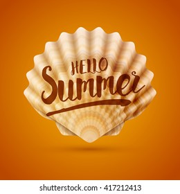 Vector Summer sun character design. Elements are layered separately in vector file. CMYK color mode. Print ready.