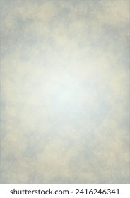 Vector Summer Sun Shine Background with Bokeh Blurred Glowing Gold Circles on Blue Sky.  Blured Sunlight Background. Magic Summertime Print. Calm Defocused Light Design for Posters, Covers, Cards.