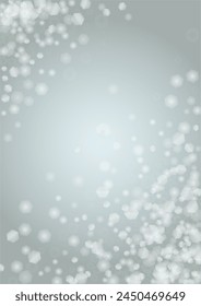 Vector Summer Sun Shine Background with Bokeh Blurred Glowing Gold Circles on Blue Sky.  Blured Sunlight Background. Magic Summertime Print. Calm Defocused Light Design for Posters, Covers, Cards.