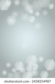 Vector Summer Sun Shine Background with Bokeh Blurred Glowing Gold Circles on Blue Sky.  Blured Sunlight Background. Magic Summertime Print. Calm Defocused Light Design for Posters, Covers, Cards.