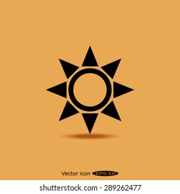 Vector sun