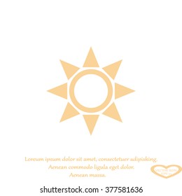 Vector sun