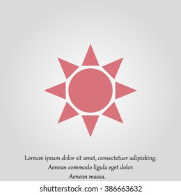 Vector sun