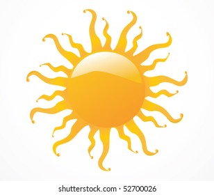 Vector sun