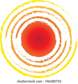 vector sun