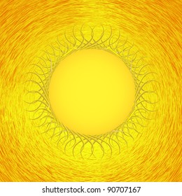 Vector sun background. Only for your design