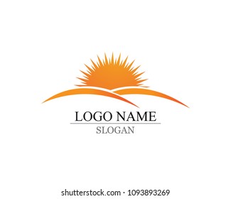 Vector - Sun burst star icon logo and symbols