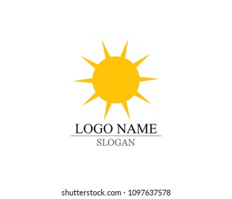 Vector - Sun burst star icon logo and symbols
