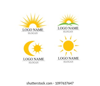 Vector - Sun burst star icon logo and symbols