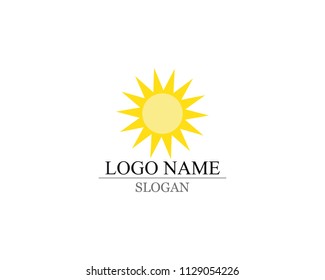 Vector - Sun burst star iconlogo and symbol