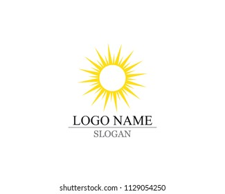 Vector - Sun burst star iconlogo and symbol
