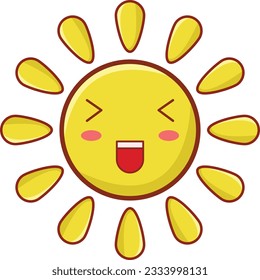 Vector Sun Hand Drawn Emote