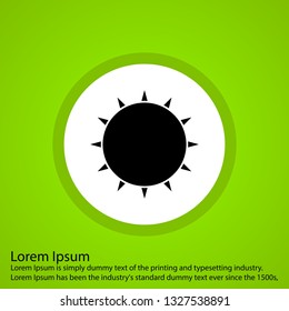 Vector Sun Icon