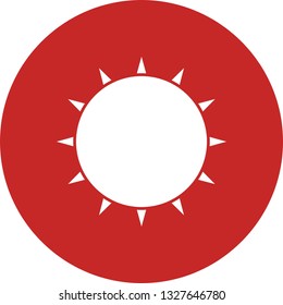 Vector Sun Icon
